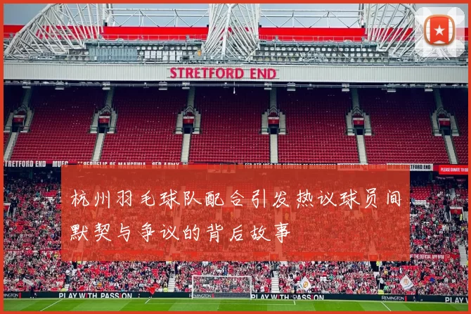 杭州羽毛球队配合引发热议球员间默契与争议的背后故事